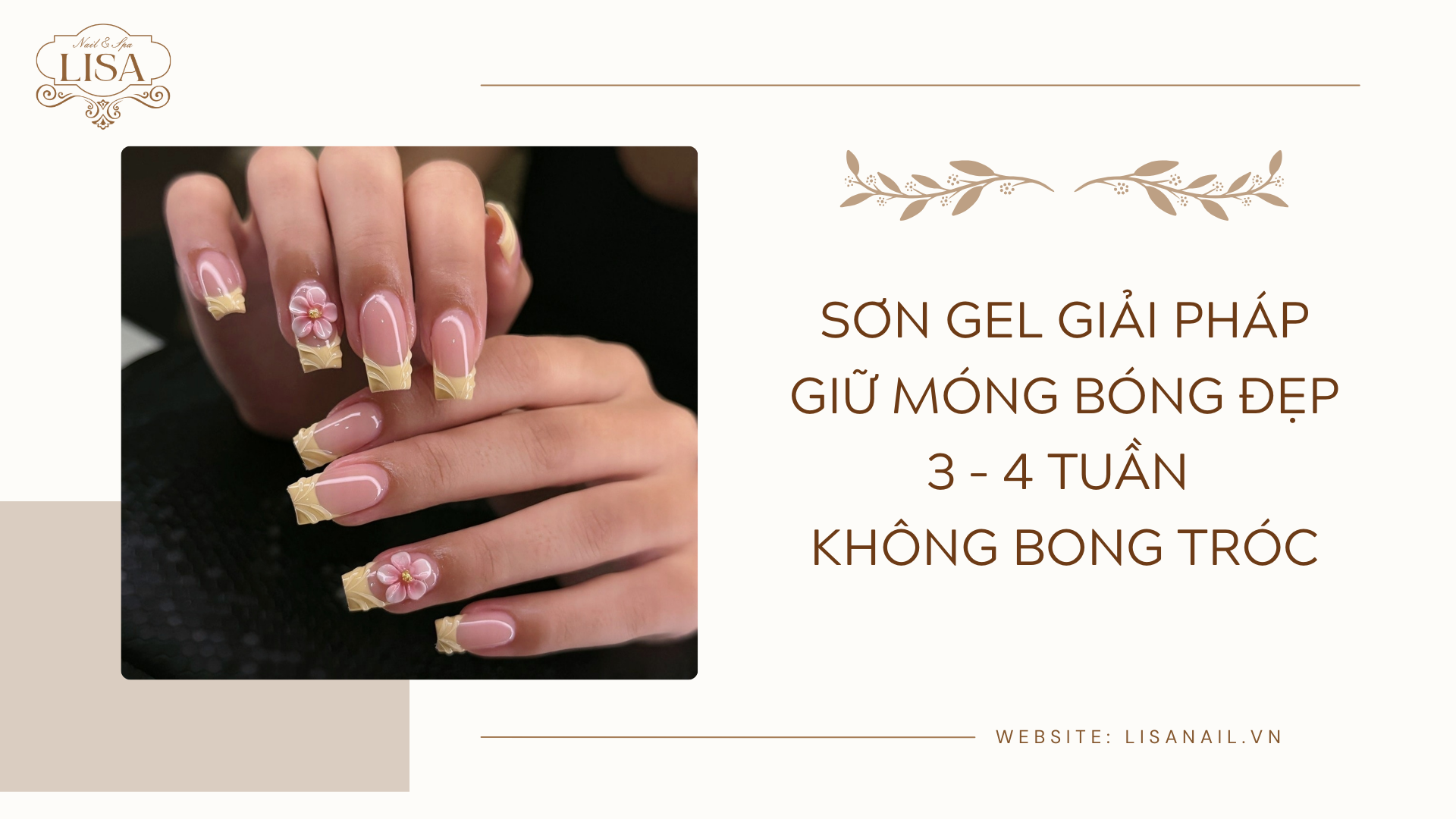 Sơn gel giải pháp giữ móng bóng đẹp 3–4 tuần không bong tróc