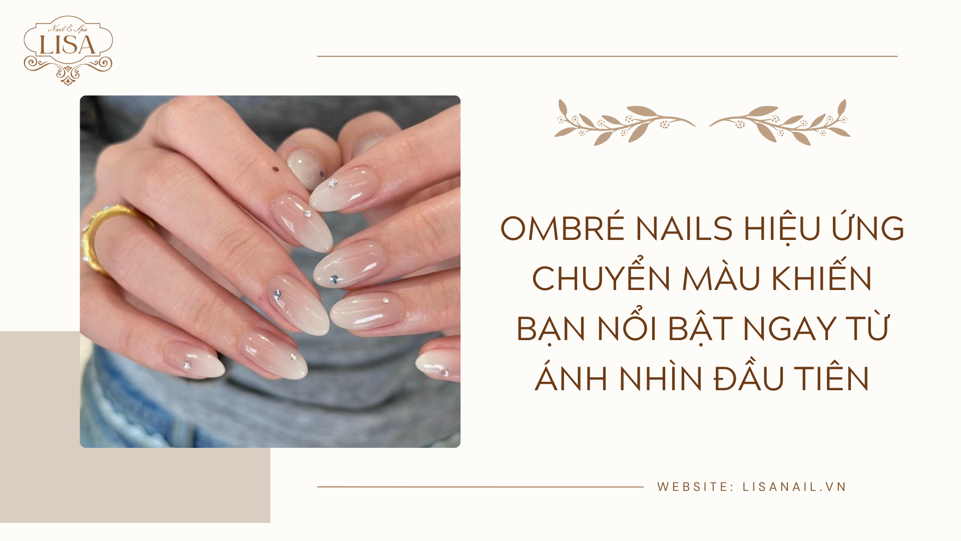 Ombré nails hiệu ứng chuyển màu khiến bạn nổi bật ngay từ ánh nhìn đầu tiên