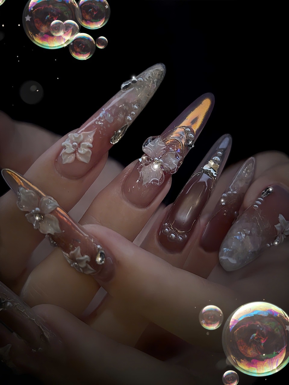 vẽ móng tay đẹp