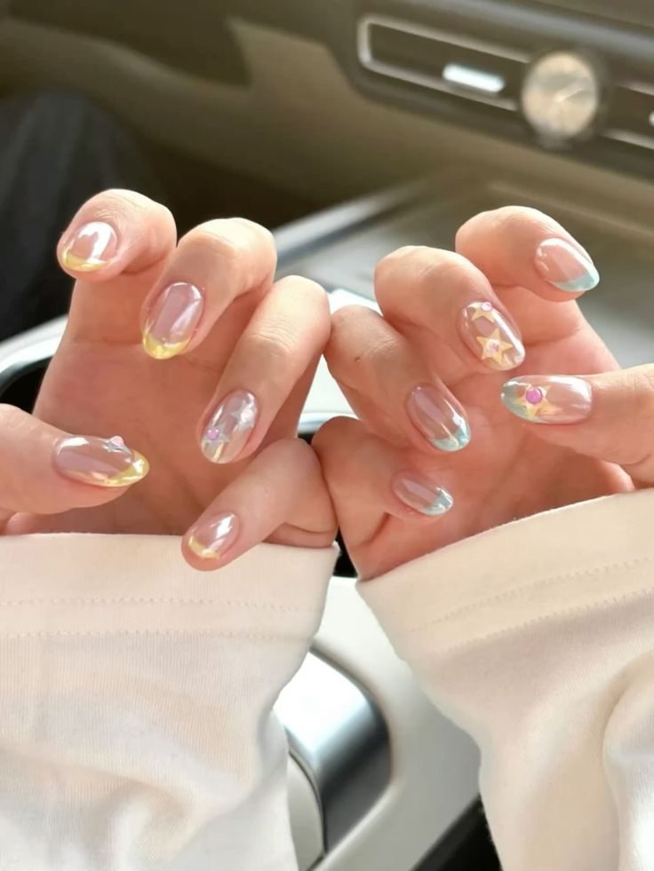 Korean nail style