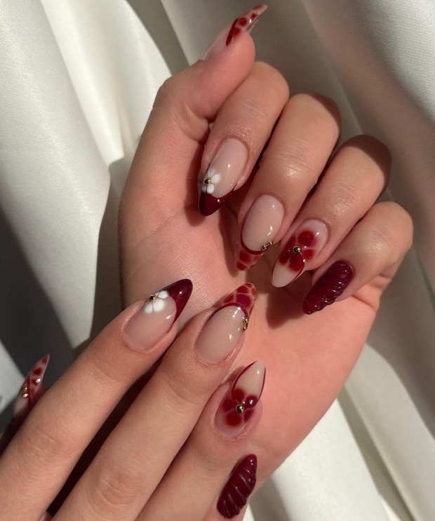 manicure and foot massage