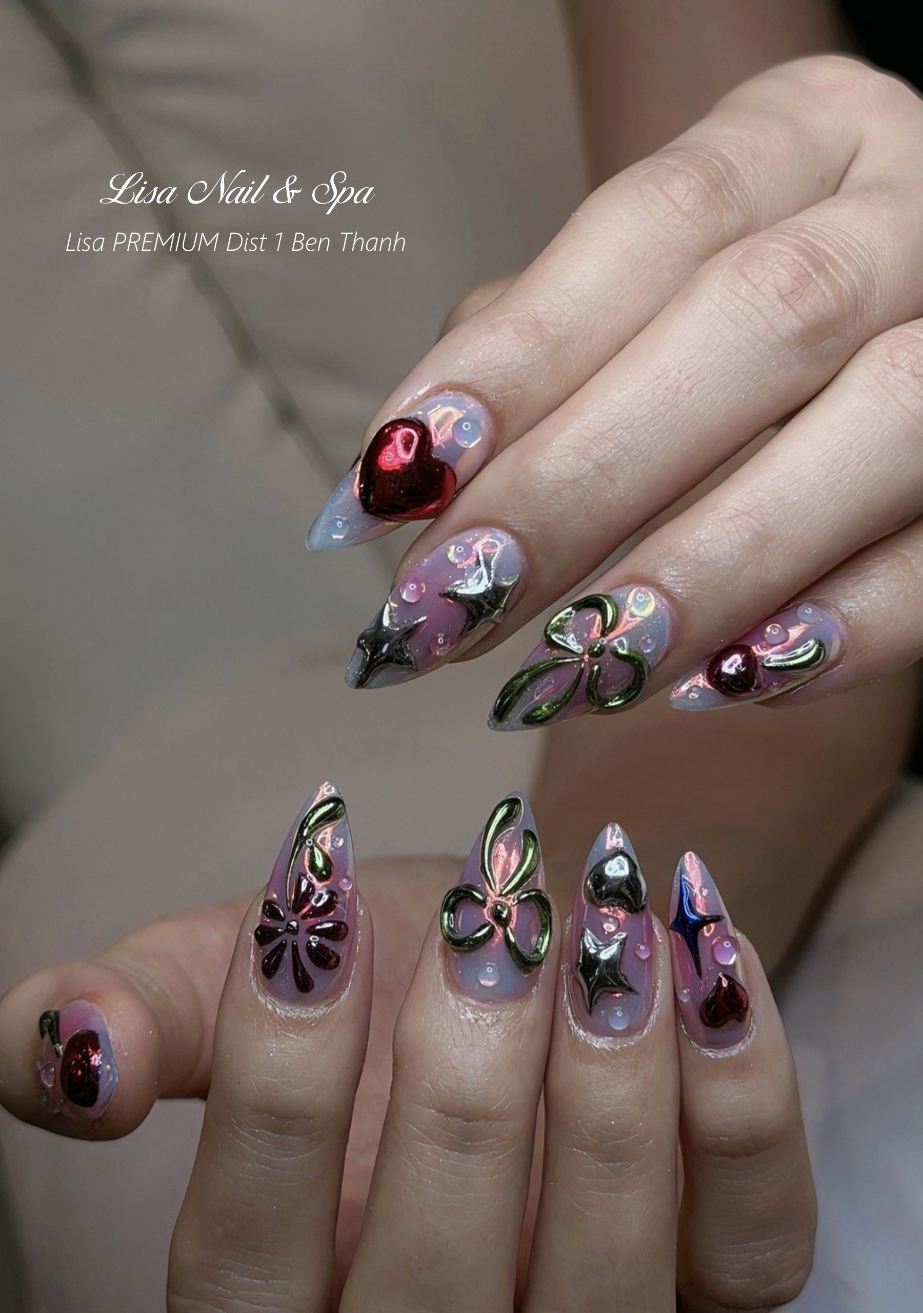 top rated nail salon Saigon