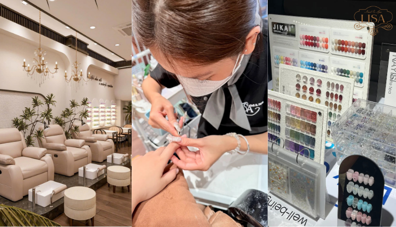 best nail salon in Ho Chi Minh City near me