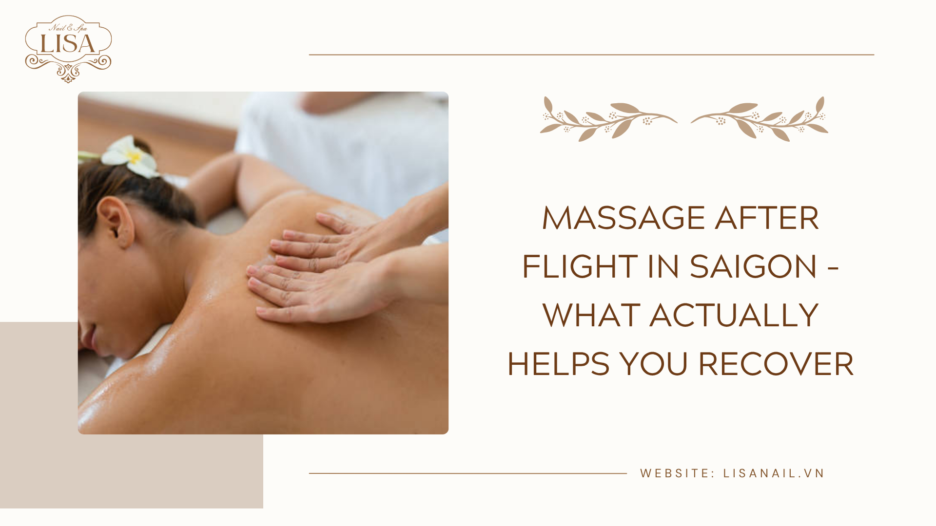 Massage After Flight in Saigon – What Actually Helps You Recover