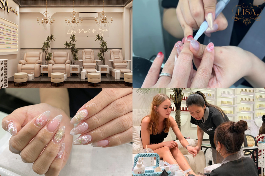 top rated nail salon Saigon