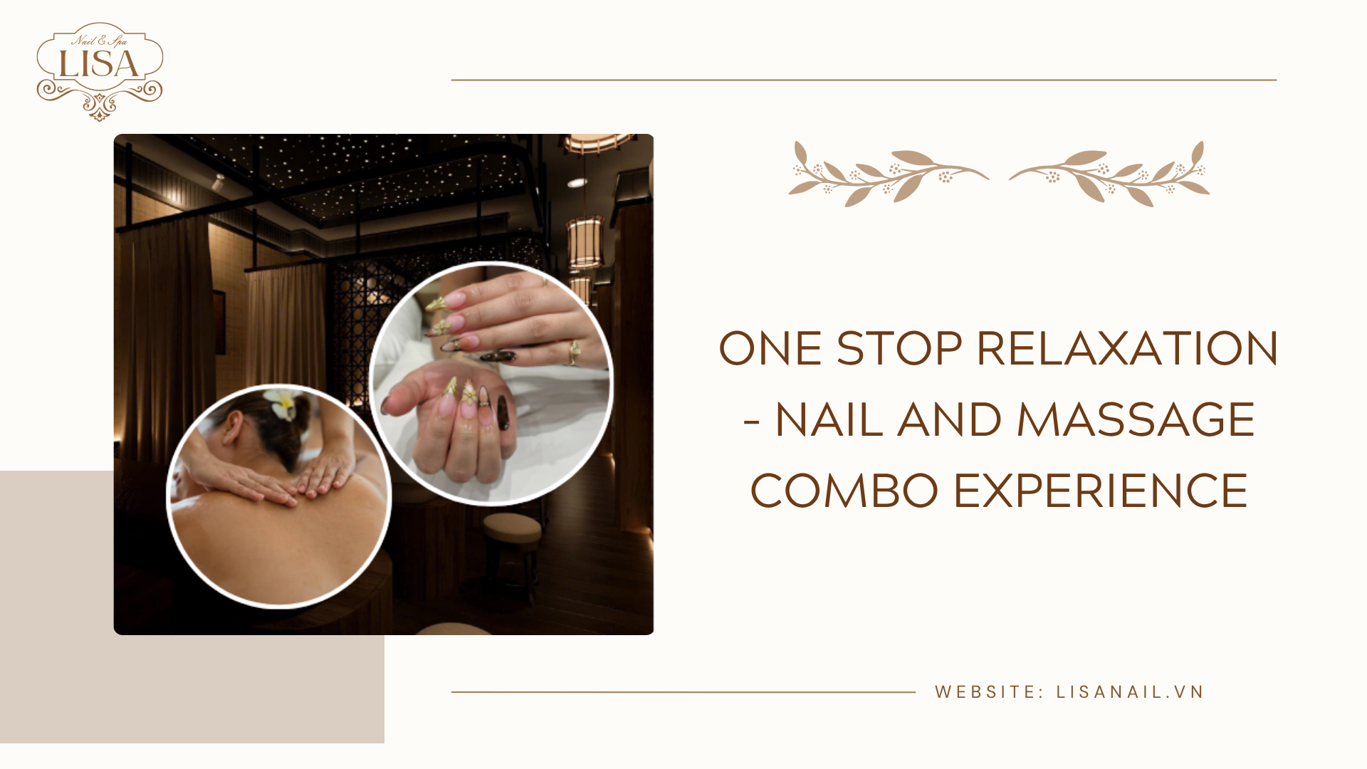 One Stop Relaxation – Nail and Massage Combo Experience