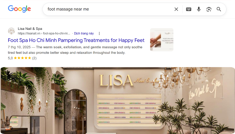  foot massage near me