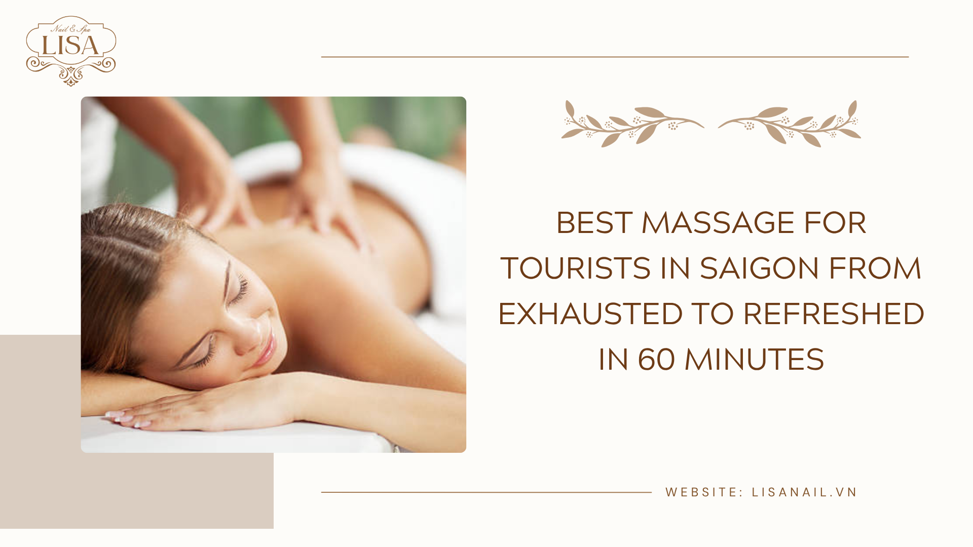 best massage for tourists in Saigon