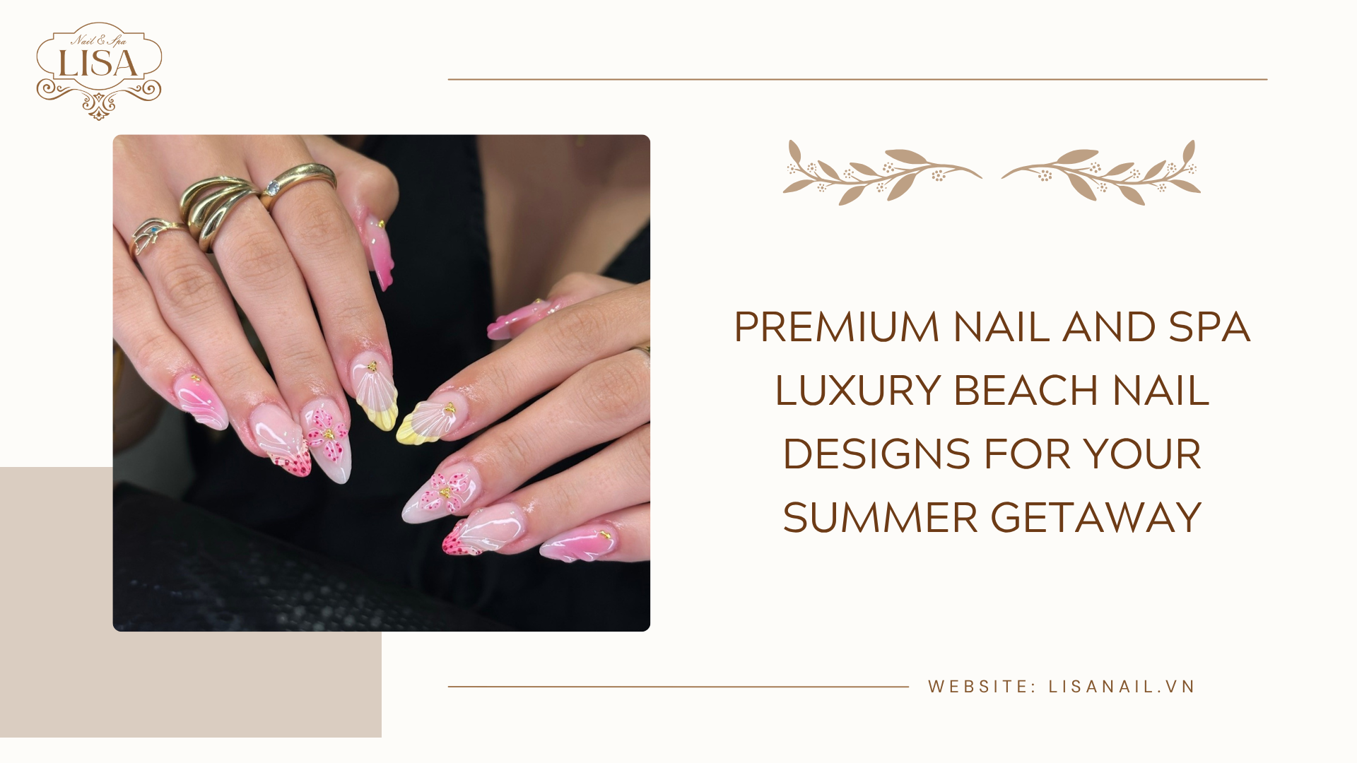 Premium Nail and Spa Luxury Beach Nail Designs for Your Summer Getaway