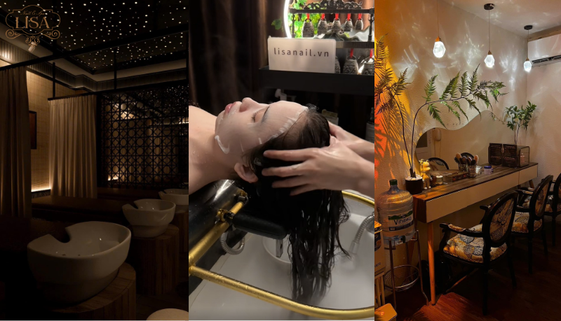 relaxing hair wash experience