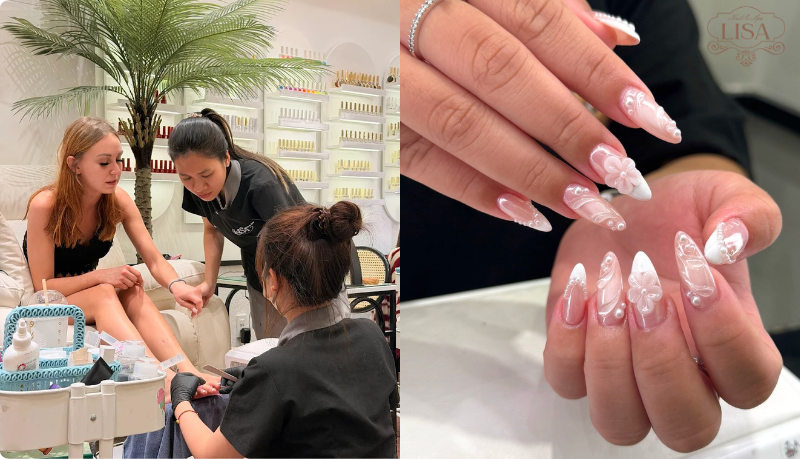professional nail service Ho Chi Minh