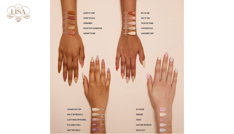 màu móng tay tôn da