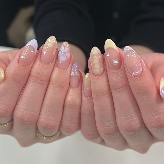 vẽ nail đơn giản