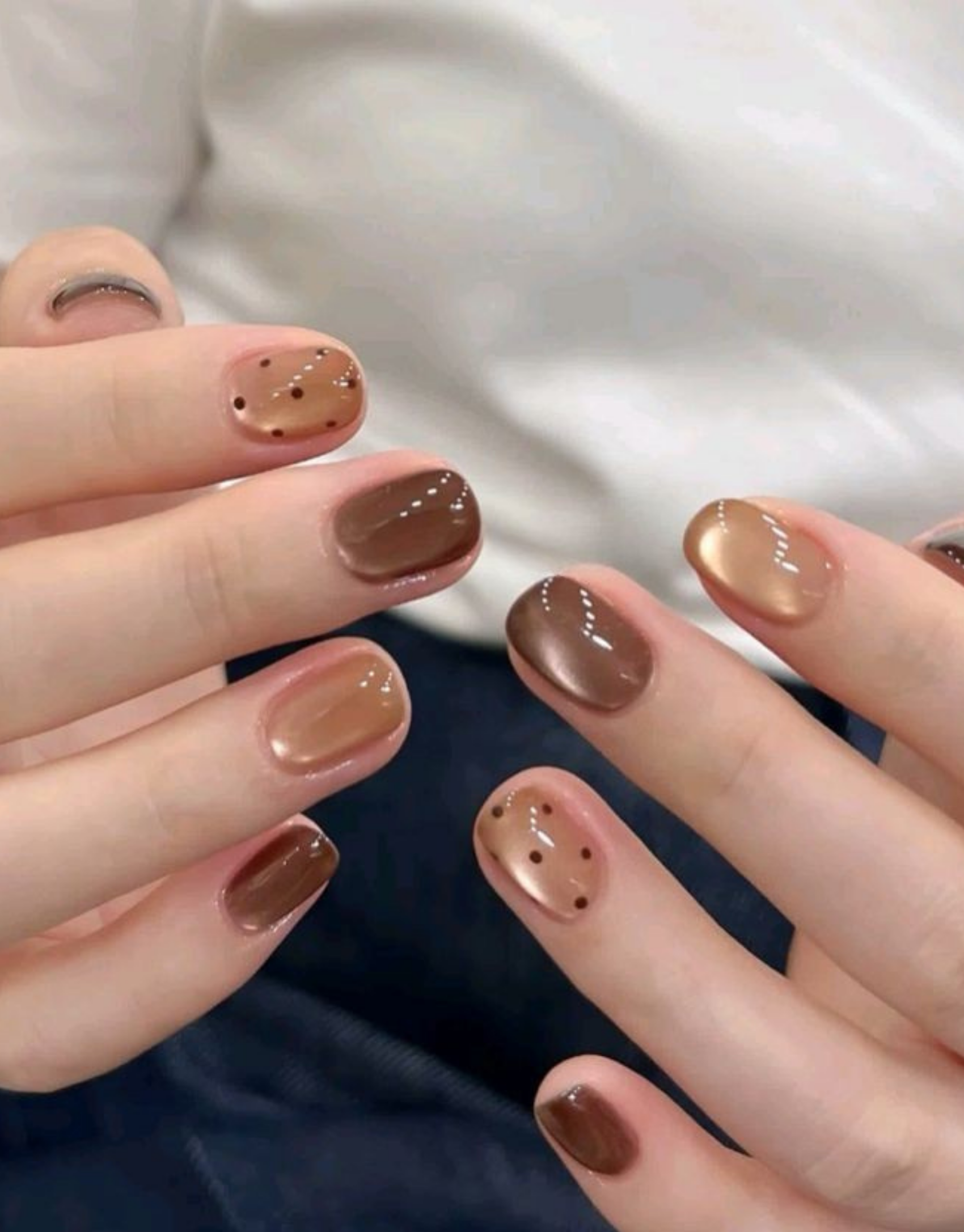 mẫu nail đẹp nhẹ nhàng