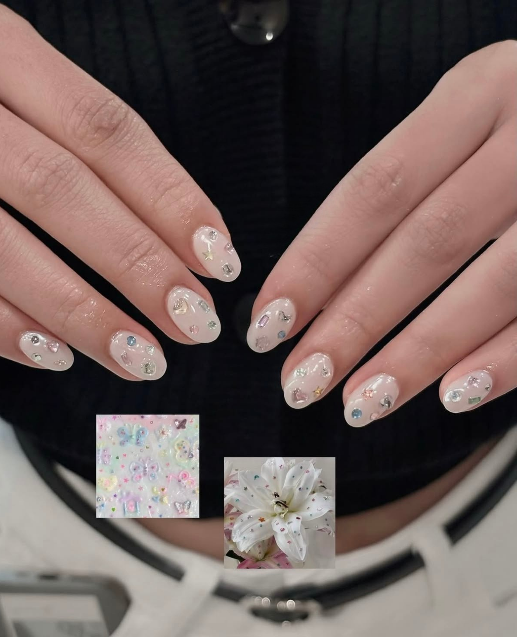 vẽ nail đơn giản