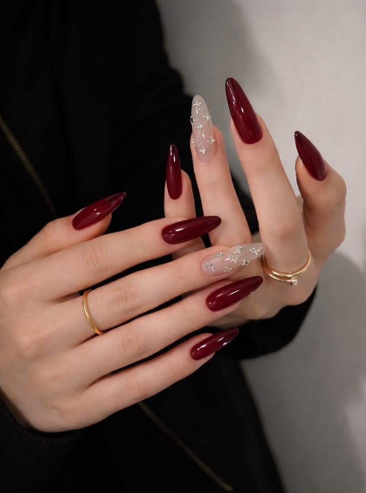 nail đỏ
