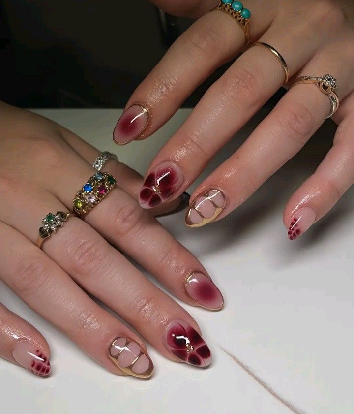 nail đỏ