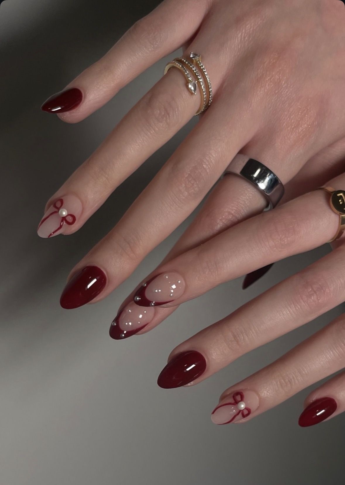 nail đỏ