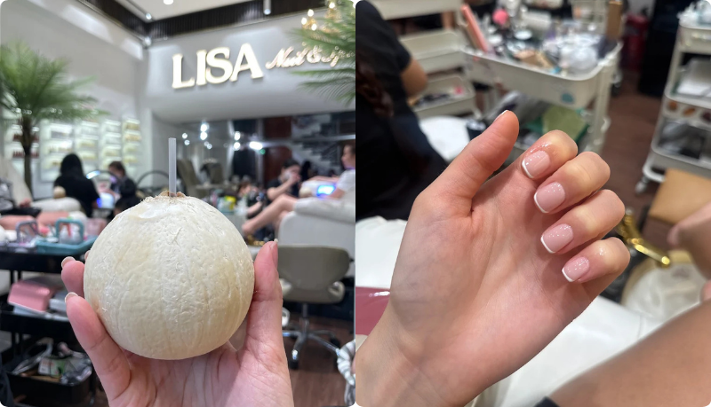 luxury nail salon saigon