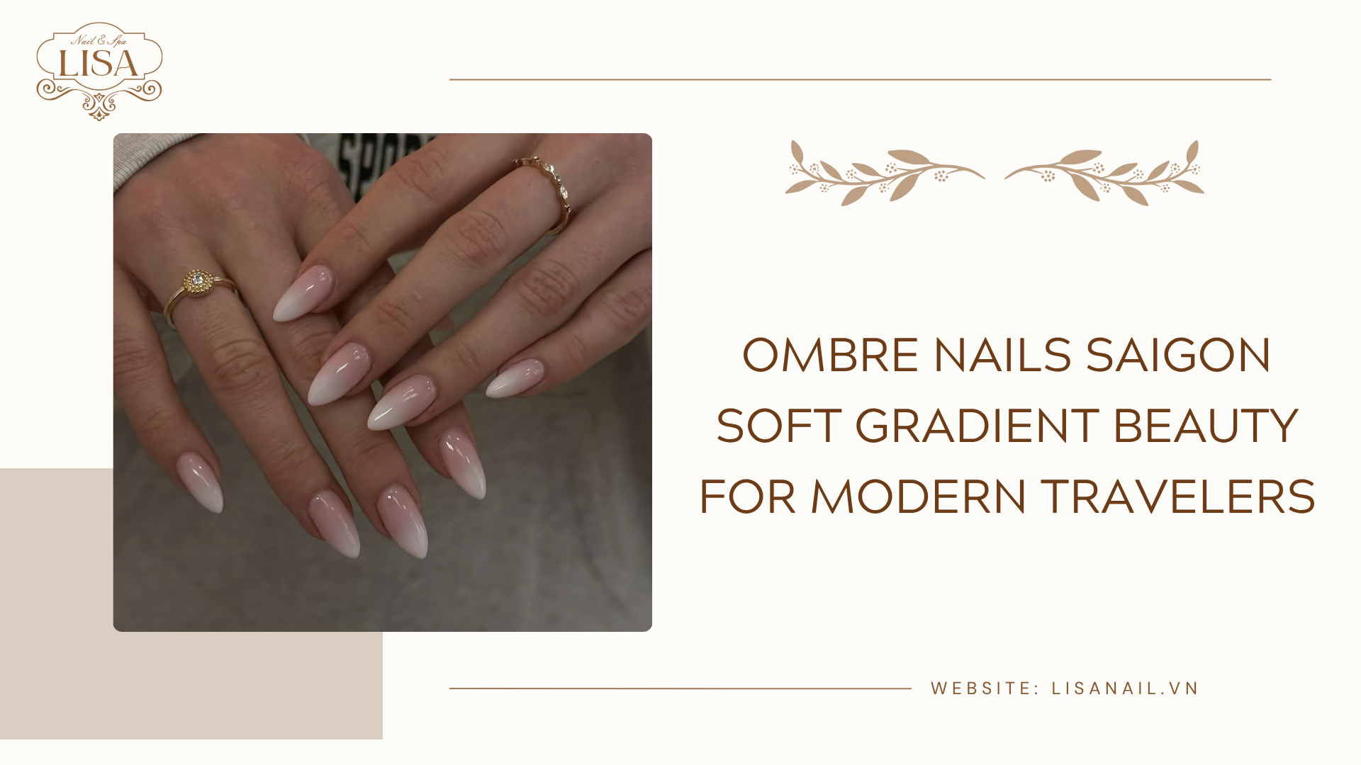Ombre nails Saigon soft gradient beauty for modern travelers