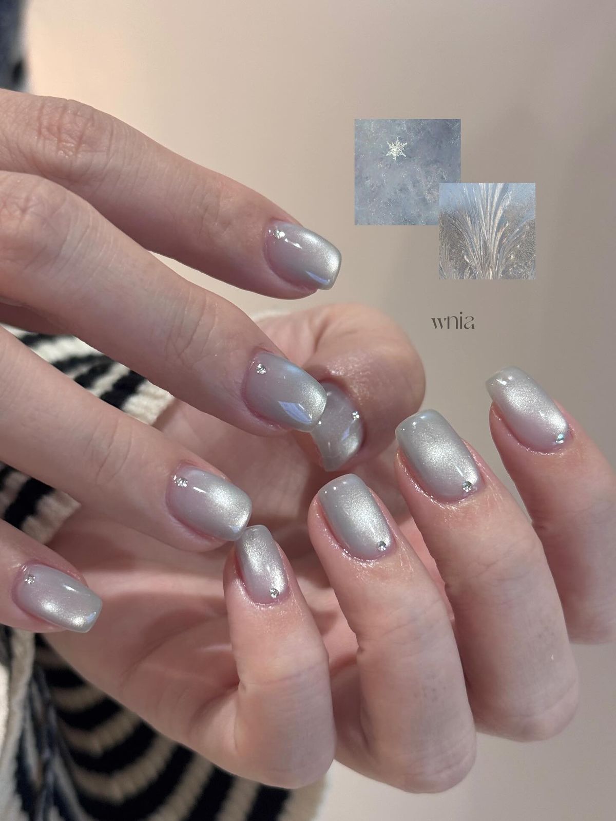các mẫu nail mắt mèo các mẫu nail mắt mèo
