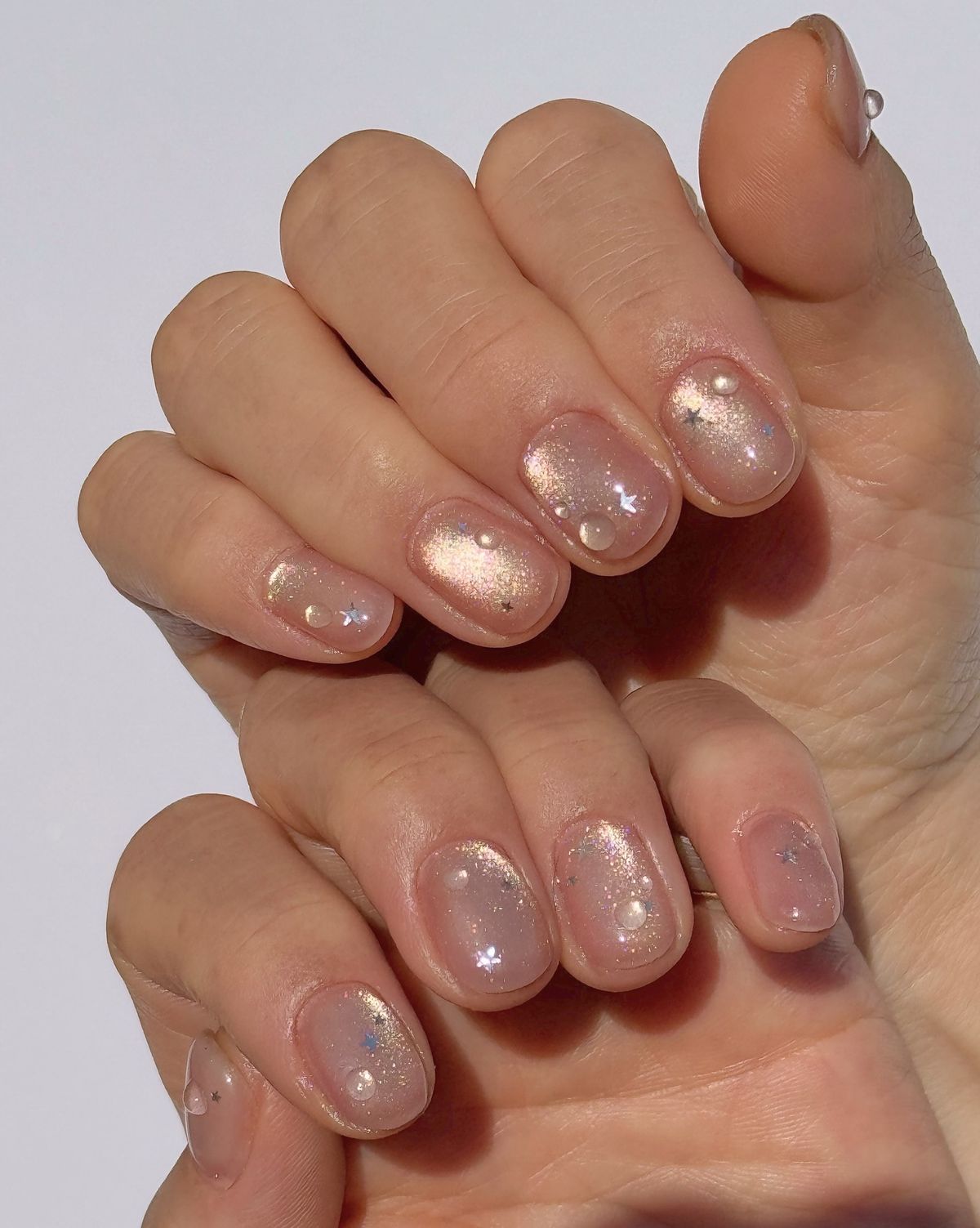 mẫu nail đẹp nhẹ nhàng