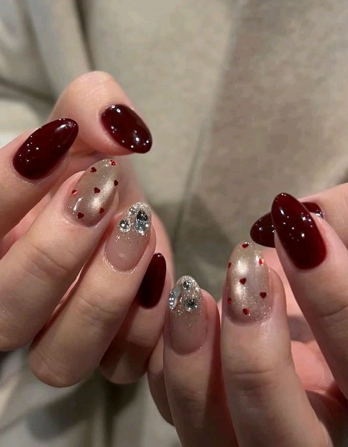 mẫu nail đẹp nhẹ nhàng
