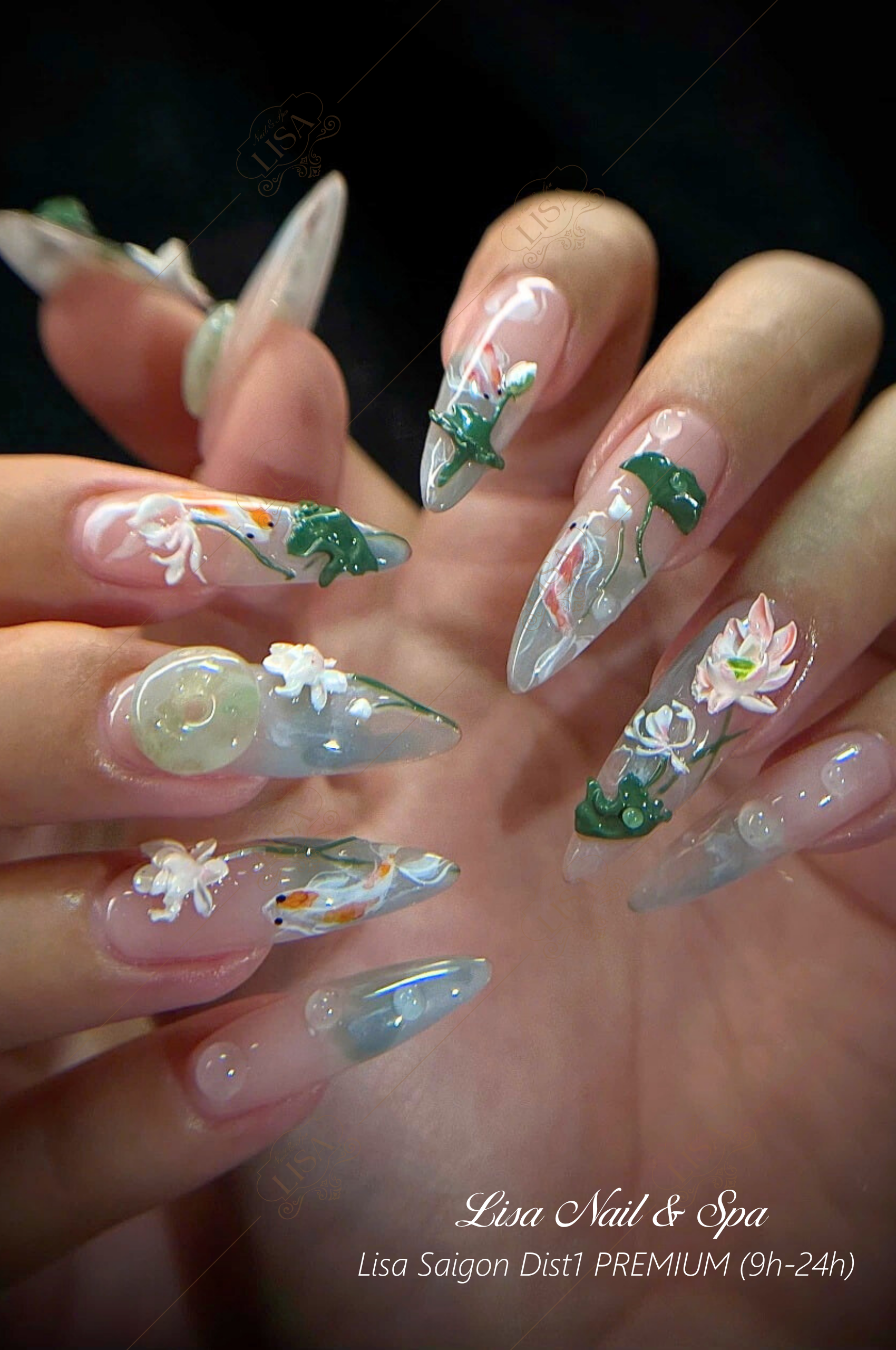 nail salon near Ben Thanh Market