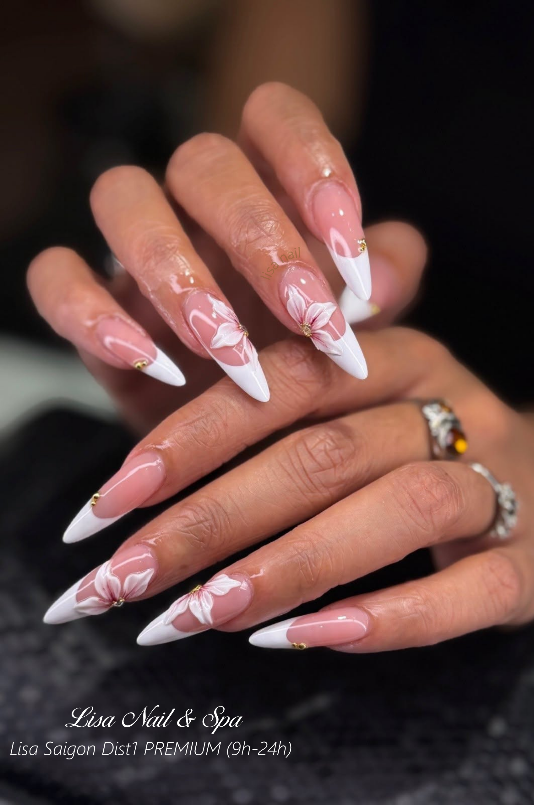 tiệm nail mở đến 12h đêm Bến Thành
