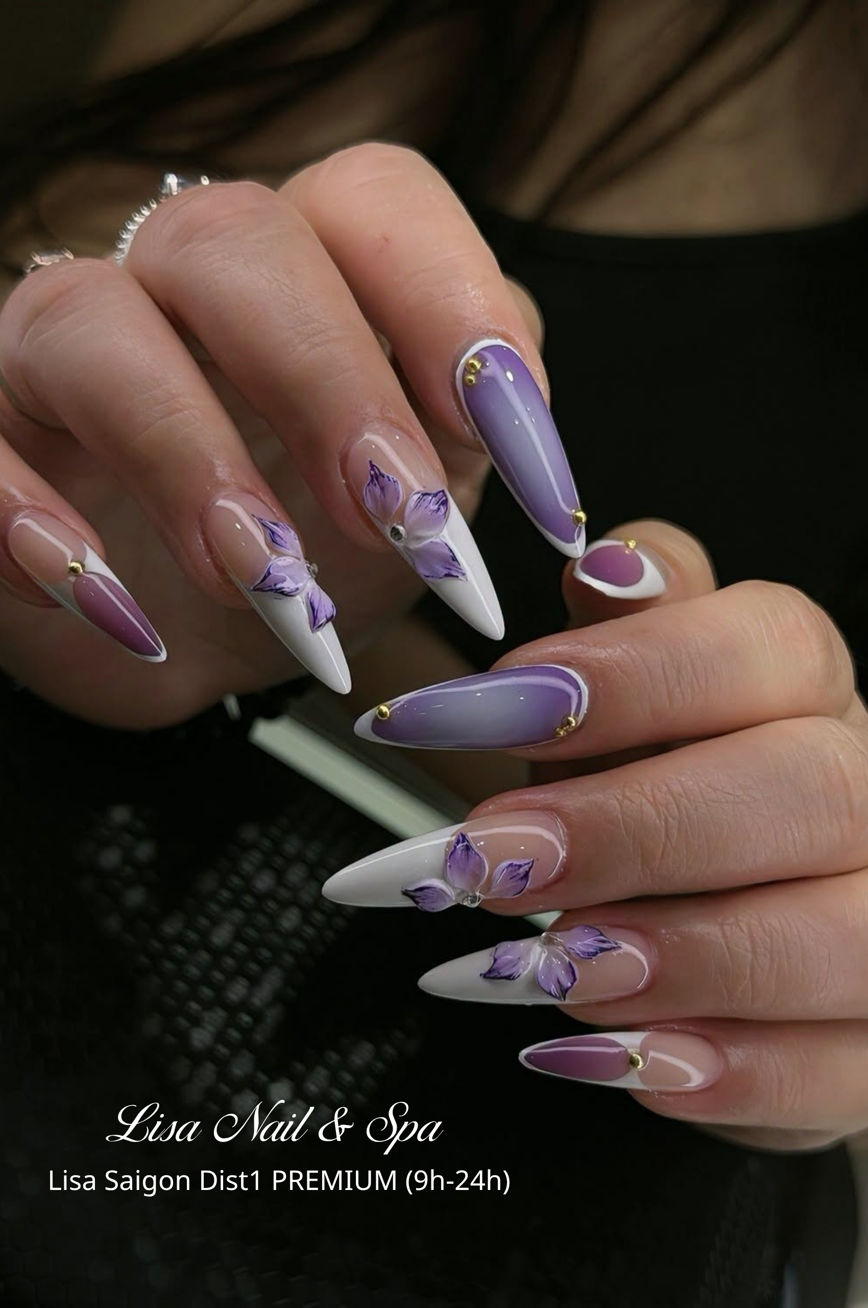 nail salon near me within 400m price list