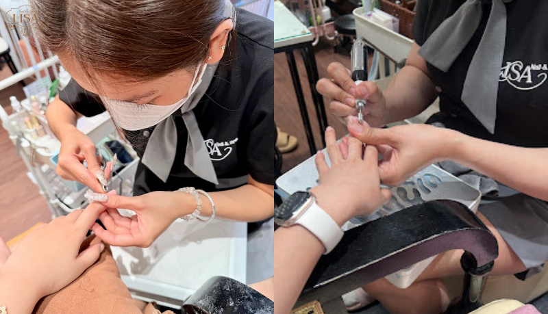 walk in nail salon open near me