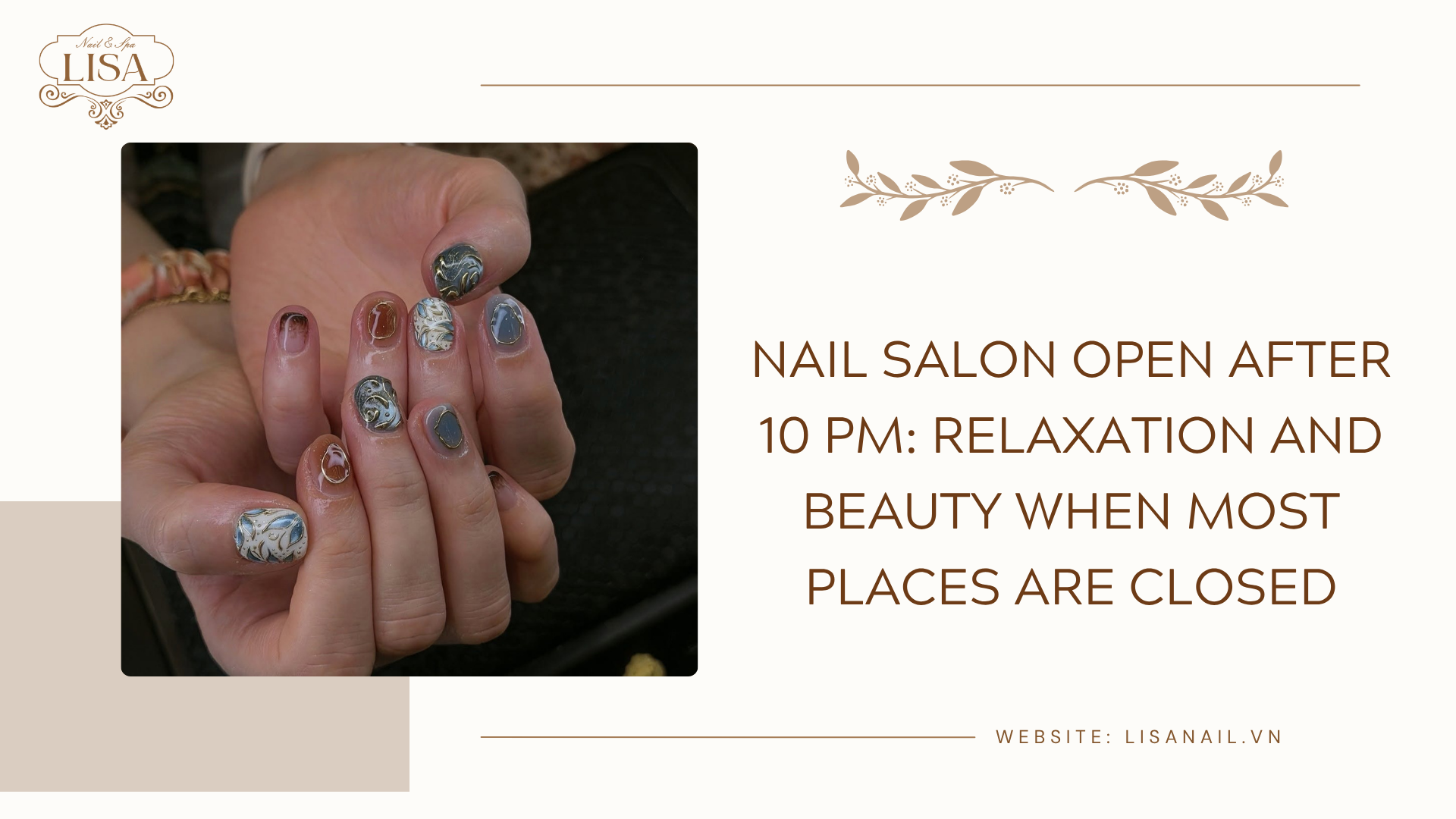 nail salon open after 10pm