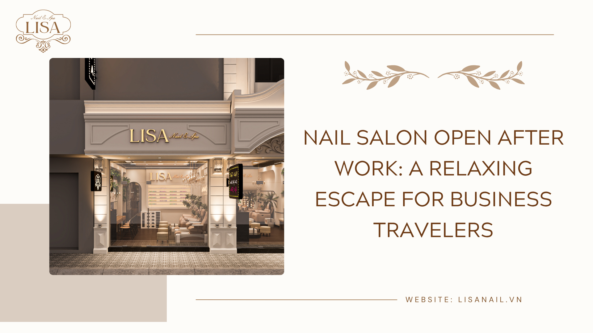 nail salon open after work