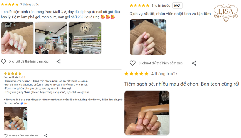tiệm nail phường Chánh Hưng