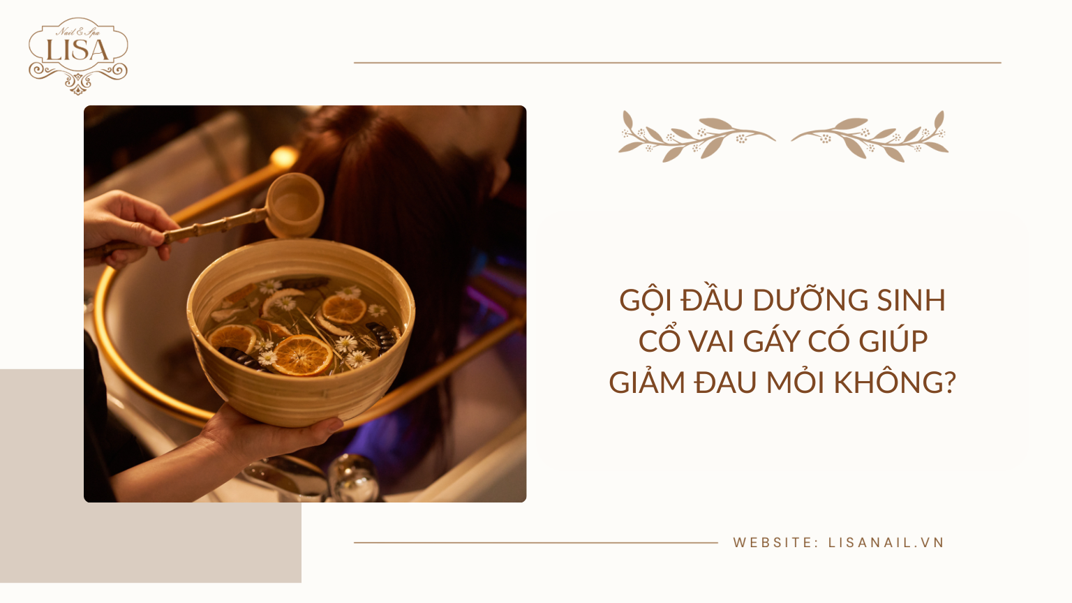Gội đầu dưỡng sinh cổ vai gáy có giúp giảm đau mỏi không?
