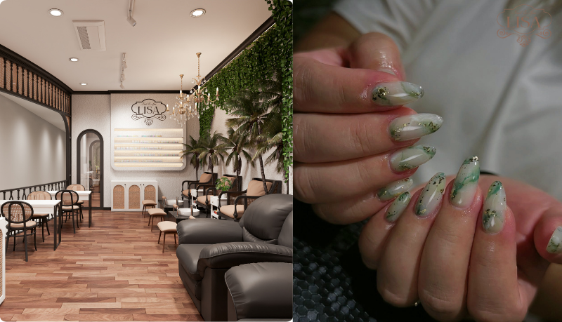 tiệm làm nail gần đây