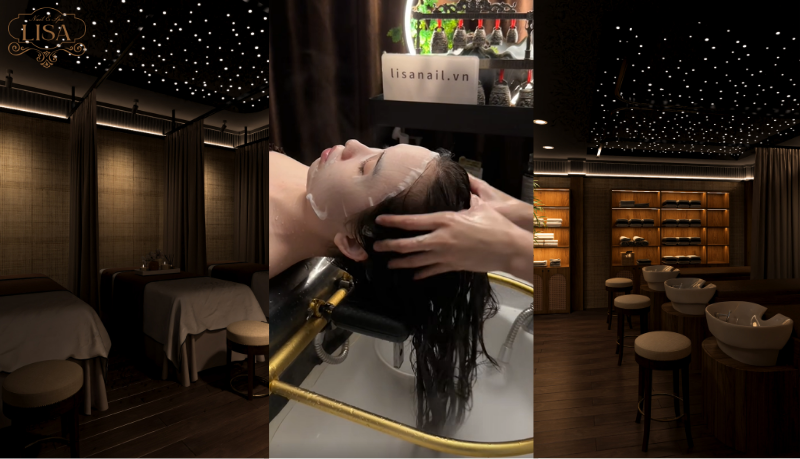 gội đầu dưỡng sinh massage