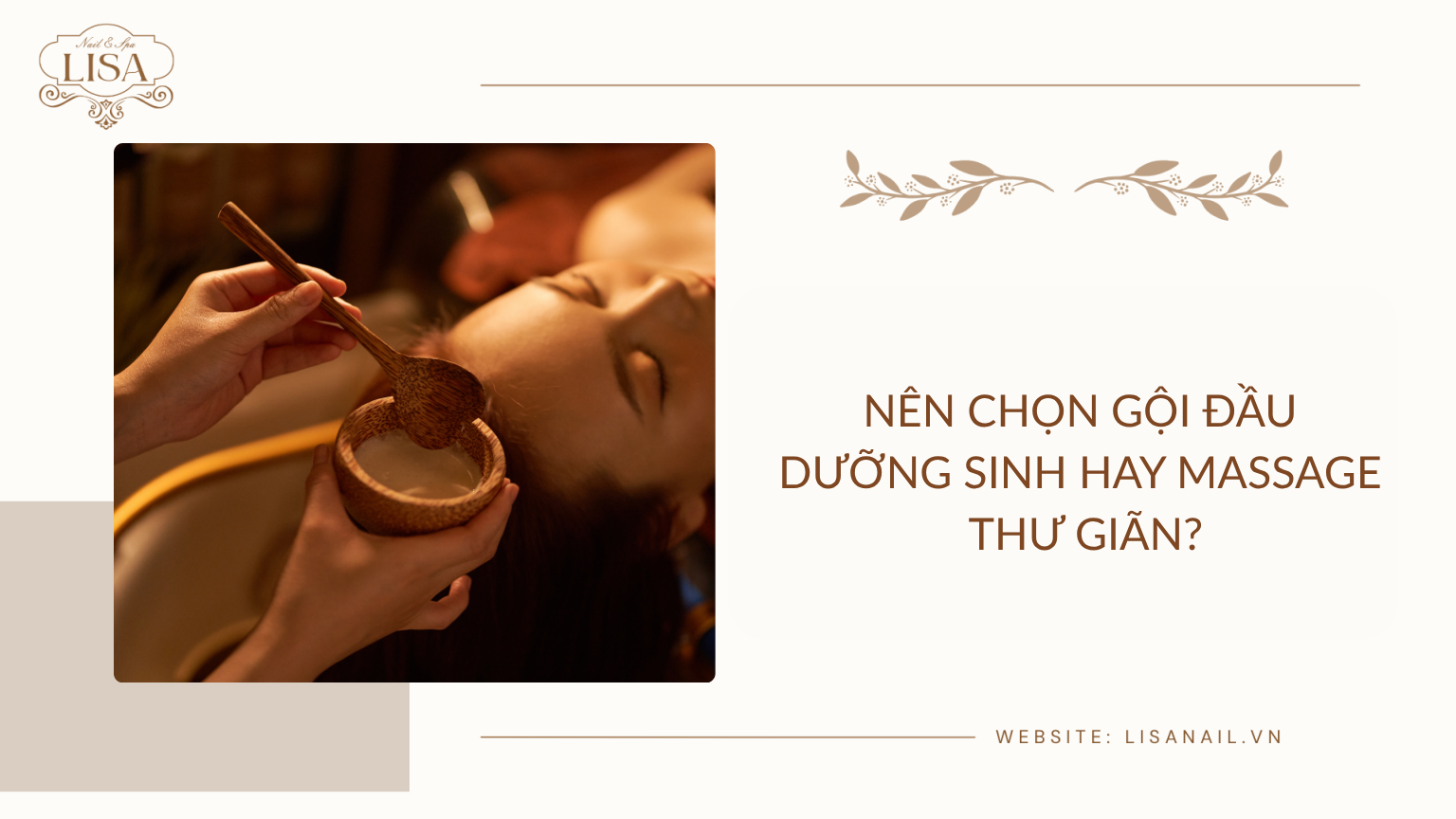 Nên chọn gội đầu dưỡng sinh hay massage thư giãn?