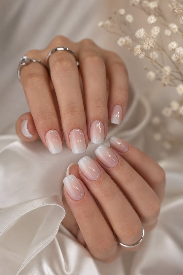 mẫu nail màu nude
